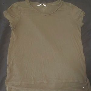 Olive green T shirt